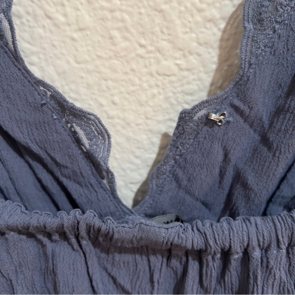 Wishlist- Blue Spaghetti Strap Maxi Dress - L - Picture 5 of 7